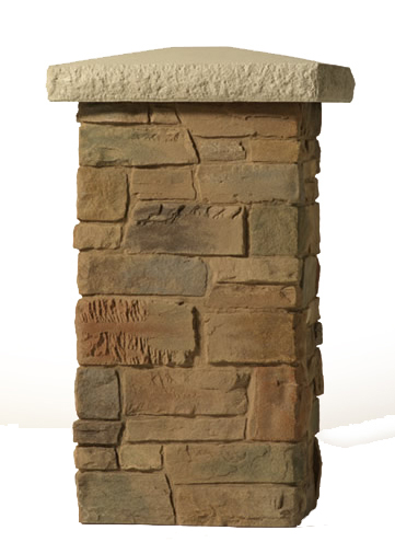 Tuscan Stone Column